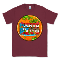 Burgundy puerto rico coasters Classic Tee - AdoDesignShop