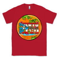 Red puerto rico coasters Classic Tee - AdoDesignShop
