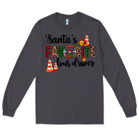 Smoke santa's favorite bus driver Long Sleeve Tee - AdoDesignShop