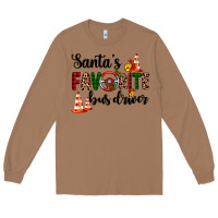 Toasted Coconut santa's favorite bus driver Long Sleeve Tee - AdoDesignShop