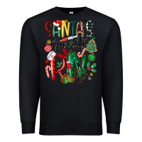 Black santas favorite registered nurse Premium Sweatshirt - MaliasSmallBusiness