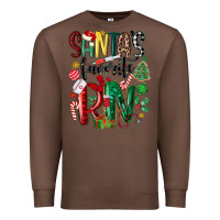 Chestnut santas favorite registered nurse Premium Sweatshirt - MaliasSmallBusiness