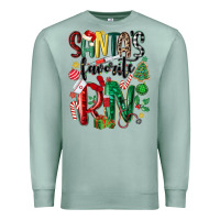 Seafoam santas favorite registered nurse Premium Sweatshirt - MaliasSmallBusiness
