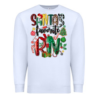 White santas favorite registered nurse Premium Sweatshirt - MaliasSmallBusiness