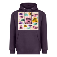 Plum physical therapist daily affirmations Heavyweight Hoodie - MaliasSmallBusiness