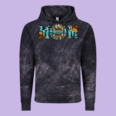 Blessed Mom Vintage Hoodie Designed By Ranaportraitstore