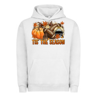 Pigment Lunar Rock Tis' the season Football and light yellow helmet Urban Hoodie - NancyCooperArtShop
