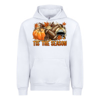 White Tis' the season Football and light yellow helmet Urban Hoodie - NancyCooperArtShop