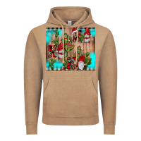 Vintage Coffee ho ho ho gnome Vintage Hoodie - JahusDesignShop