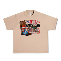 Burro all american girl Urban Heavy Tee - RacoonDesign
