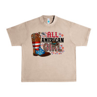 French Oak all american girl Urban Heavy Tee - RacoonDesign
