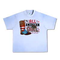 Grape Ice all american girl Urban Heavy Tee - RacoonDesign