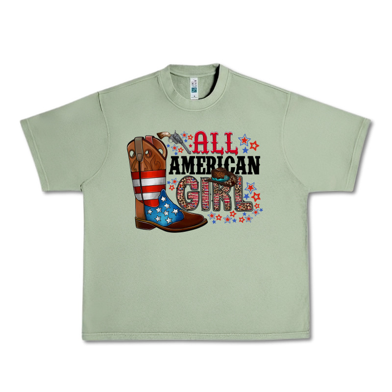 All American Girl Urban Heavy Tee by RacoonDesign | Teevron