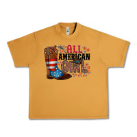Peanut Butter all american girl Urban Heavy Tee - RacoonDesign