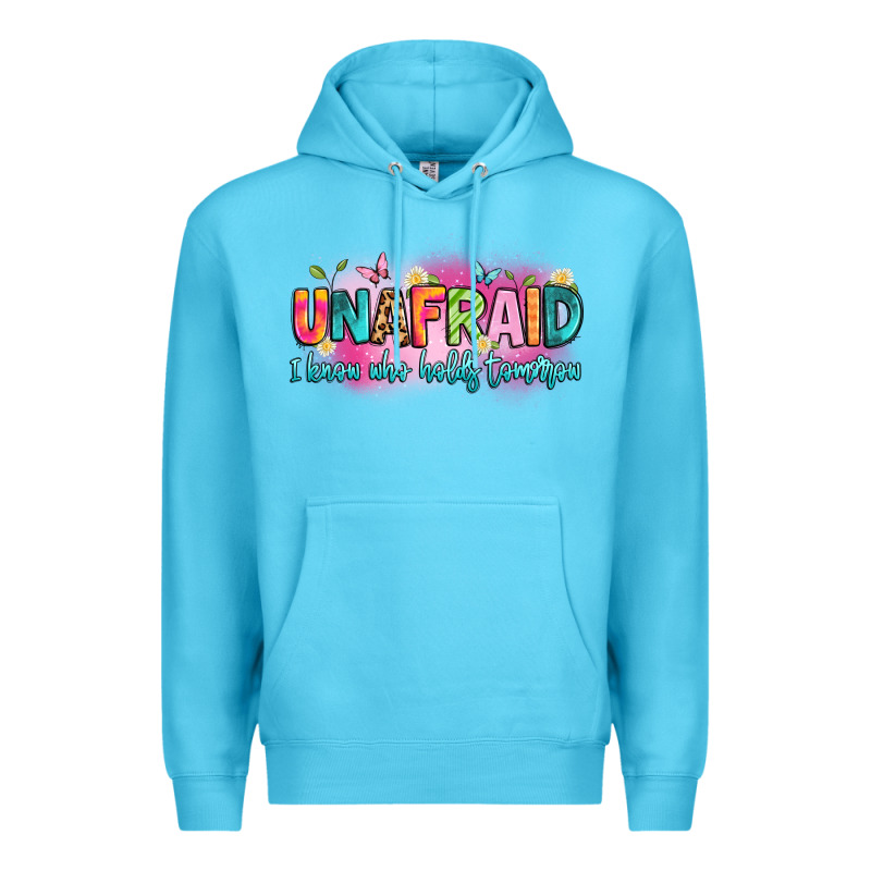 Unafraid I Know Who Holds Tomorrow Premium Hoodie by Artiststas | Teevron