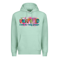 Seafoam unafraid i know who holds tomorrow Premium Hoodie - Artiststas