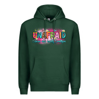 Sports Green unafraid i know who holds tomorrow Premium Hoodie - Artiststas