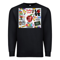 Black teacher Premium Sweatshirt - MaliasSmallBusiness