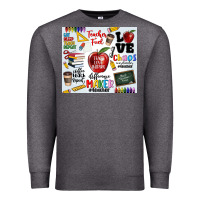 Charcoal Heather teacher Premium Sweatshirt - MaliasSmallBusiness