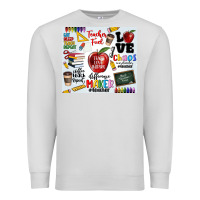 Dove Grey teacher Premium Sweatshirt - MaliasSmallBusiness