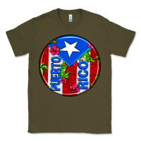 Army Green puerto rico coasters Classic Tee - AdoDesignShop