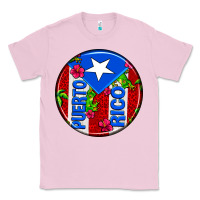 Bubblegum Pink puerto rico coasters Classic Tee - AdoDesignShop