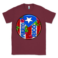 Burgundy puerto rico coasters Classic Tee - AdoDesignShop