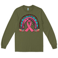 Army Green ribbon rainbow Long Sleeve Tee - JahusDesignShop