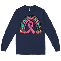 Navy ribbon rainbow Long Sleeve Tee - JahusDesignShop
