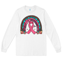 White ribbon rainbow Long Sleeve Tee - JahusDesignShop