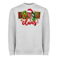 Heather Grey christmas nonna claus Heavyweight Sweatshirt - FaDigitalArtStudio