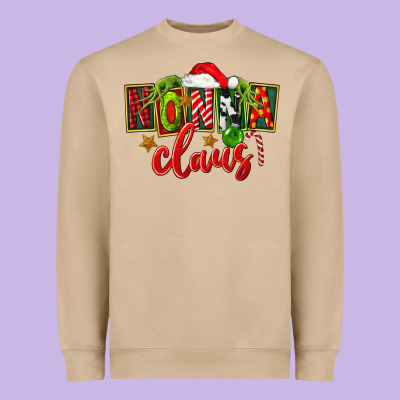 Christmas Nonna Claus Heavyweight Sweatshirt Designed By Fadigitalartstudio