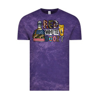 Cloud Purple Tequila Vintage Tee - CowhideDigitalArt