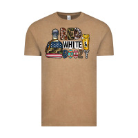 Vintage Coffee Tequila Vintage Tee - CowhideDigitalArt