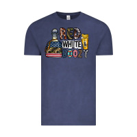Vintage Denim Tequila Vintage Tee - CowhideDigitalArt