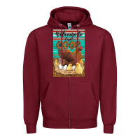 Burgundy Western Welcome To Our Coop Zipper Hoodie - LillyAllenDesigns