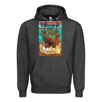 Charcoal Heather Western Welcome To Our Coop Zipper Hoodie - LillyAllenDesigns