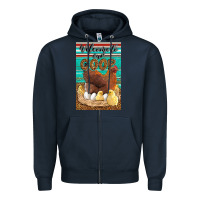 Navy Western Welcome To Our Coop Zipper Hoodie - LillyAllenDesigns