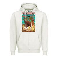 Oatmeal Heather Western Welcome To Our Coop Zipper Hoodie - LillyAllenDesigns