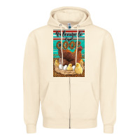 Sandshell Western Welcome To Our Coop Zipper Hoodie - LillyAllenDesigns