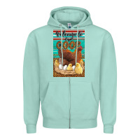 Seafoam Western Welcome To Our Coop Zipper Hoodie - LillyAllenDesigns