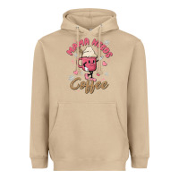 Mushroom mama needs coffee Heavyweight Hoodie - MaliasSmallBusiness