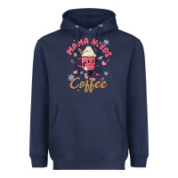 Navy mama needs coffee Heavyweight Hoodie - MaliasSmallBusiness