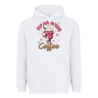 White mama needs coffee Heavyweight Hoodie - MaliasSmallBusiness
