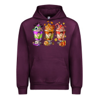 Mauve Wine Hallothanksmas coffee cups Urban Hoodie - NancyCooperArtShop