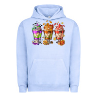 Pigment Grape Ice Hallothanksmas coffee cups Urban Hoodie - NancyCooperArtShop