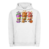 Pigment Lunar Rock Hallothanksmas coffee cups Urban Hoodie - NancyCooperArtShop