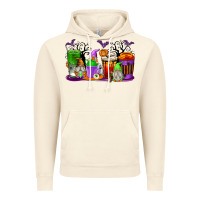 Vintage Artic Halloween Gnomes Coffee Cups Vintage Hoodie - texasbilliewilder