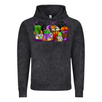Halloween Gnomes Coffee Cups Vintage Hoodie | Teevron