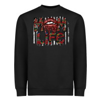Black mom life Heavyweight Sweatshirt - SublimationCraftShop